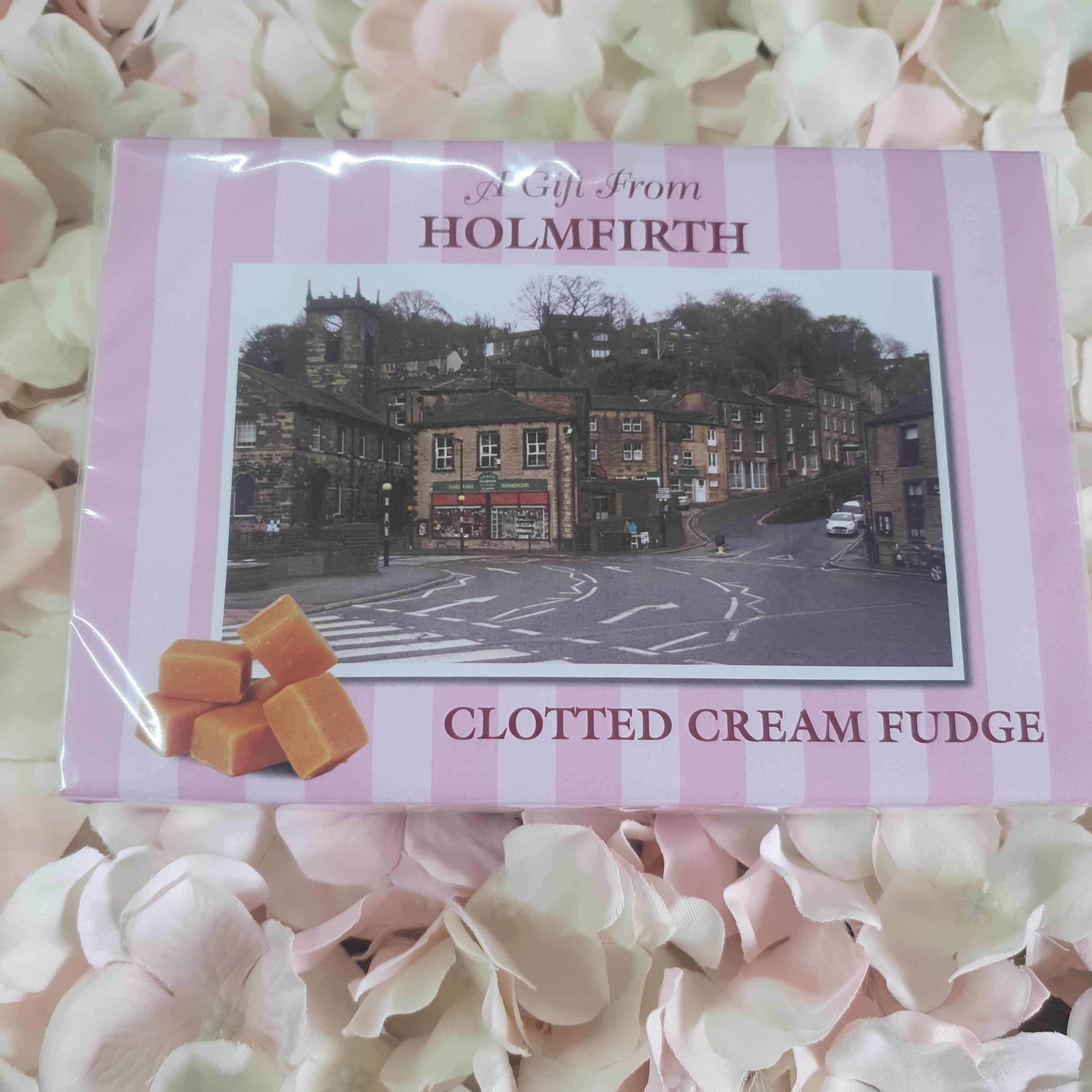 Holmfirth Clotted Cream Fudge thechocolateboxholmfirth