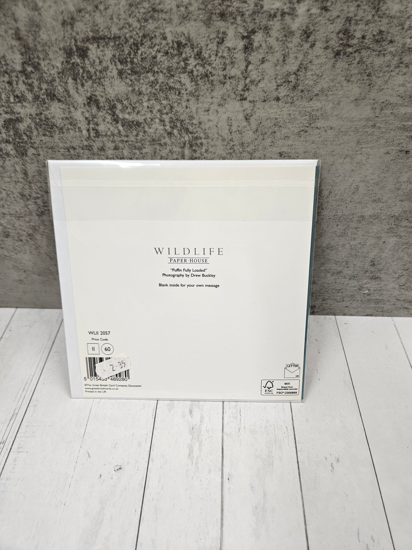 Puffin Blank Card