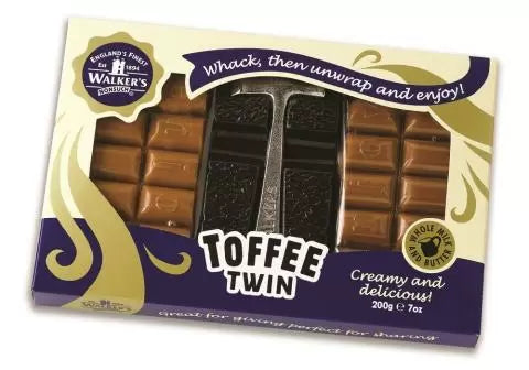 WALKER'S NONSUCH TOFFEE TWIN HAMMER PACK 200G