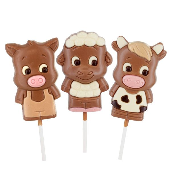 Belfine Chocolate Farm Lollipops