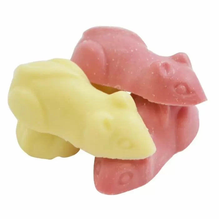 Hannah's Pink & White Mice