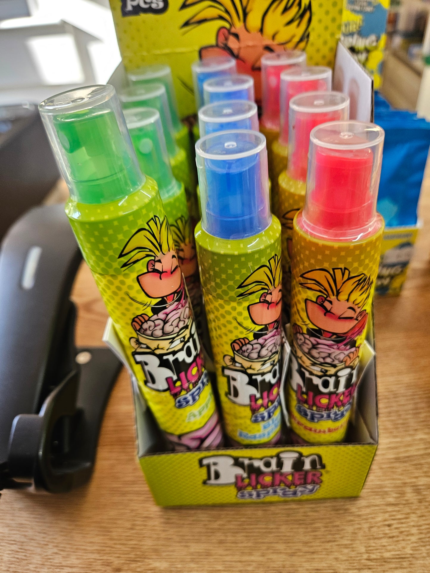 Brain lick spray