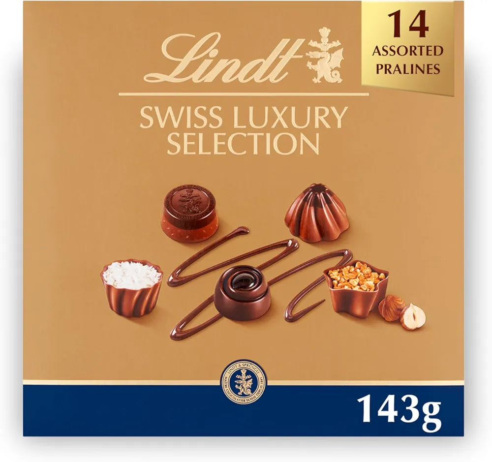 Lindt Swiss Luxury Selection Box 143g