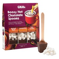 Gnaw Boozy - Hot Chocolate Spoon Gift Set, 120g