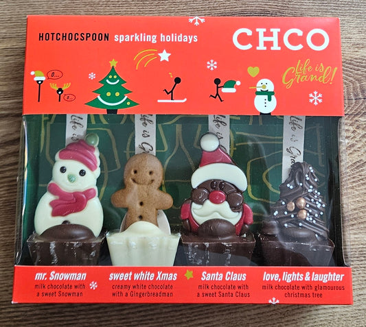 Sparkling Holidays Chocolate Stirrer Collection, 245g