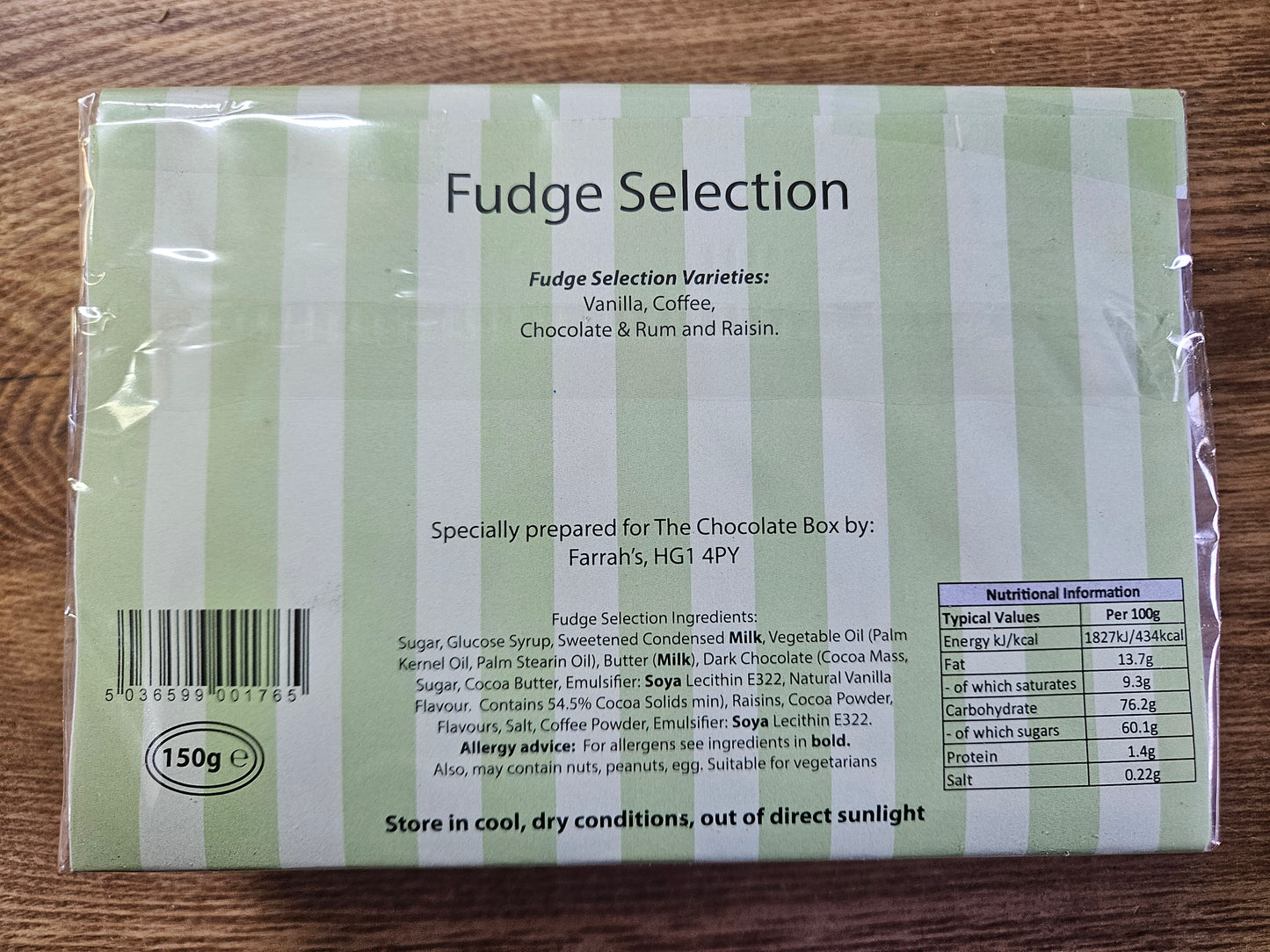 Holmfirth Fudge Selection