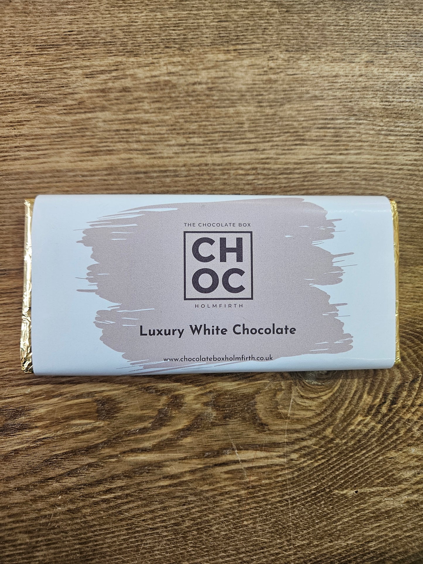 Luxury White Chocolate Bar, 100g