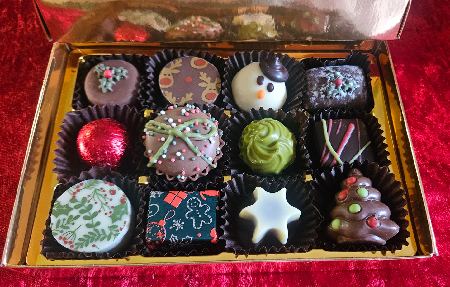 Christmas Chocolates & Truffle Selection, 12