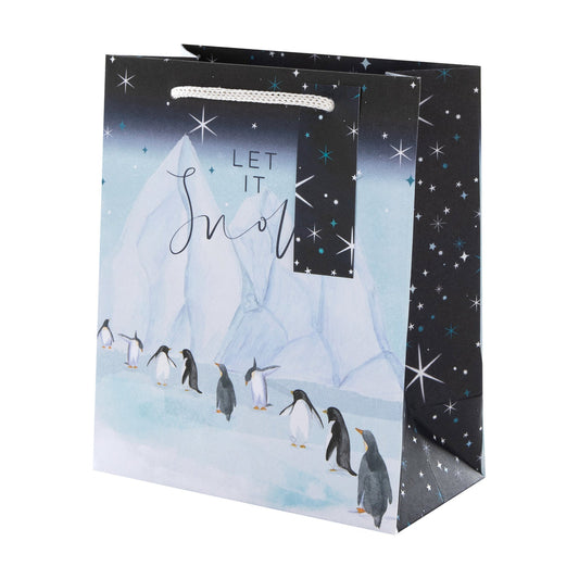 Christmas gift bag small,  Arctic design