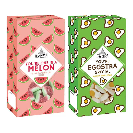 Bonds You're One In A Melon &  Eggstra boxes