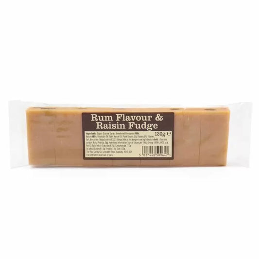 Rum & Raisin Flavour Fudge