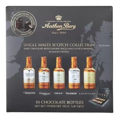 Anthon Berg Single Malt Whisky Liqueurs 10 Pieces