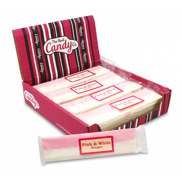 Pink & White Nougat