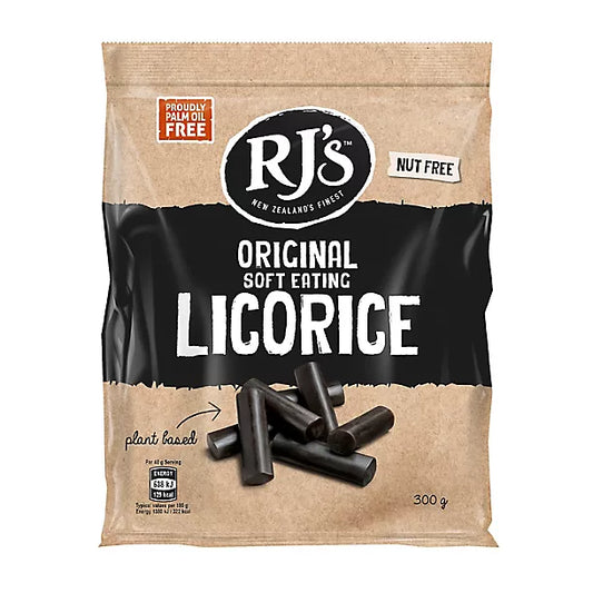 RJ’s Soft Eating Natural Liquorice