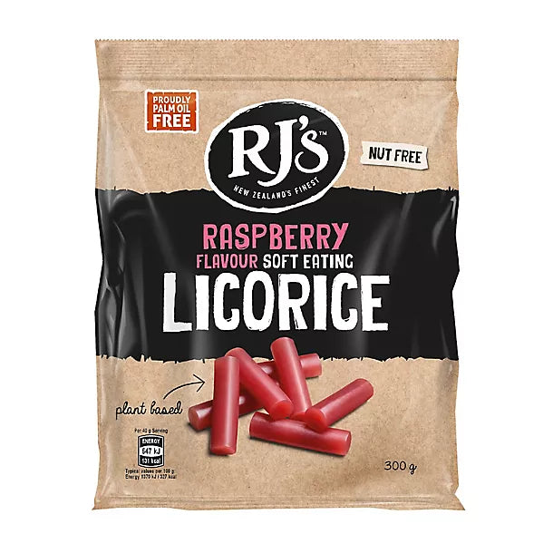 RJs Natural Licorice Raspberry