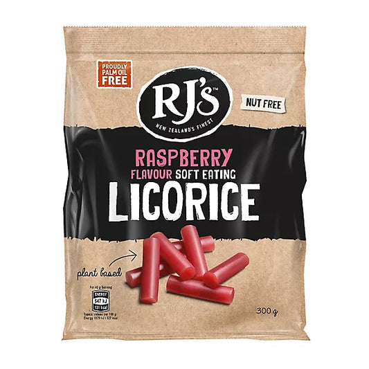 RJs Natural Licorice Raspberry