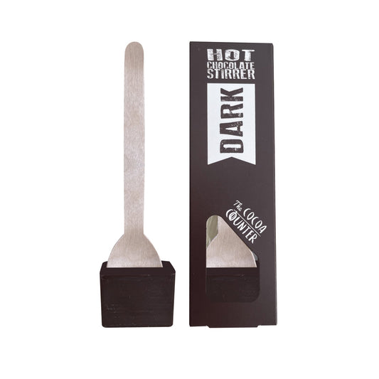 Cocoa Counter dark hot chocolate stirrer