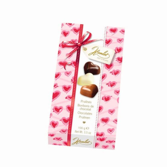 Hearts Belgian chocolates hazelnut 100 G