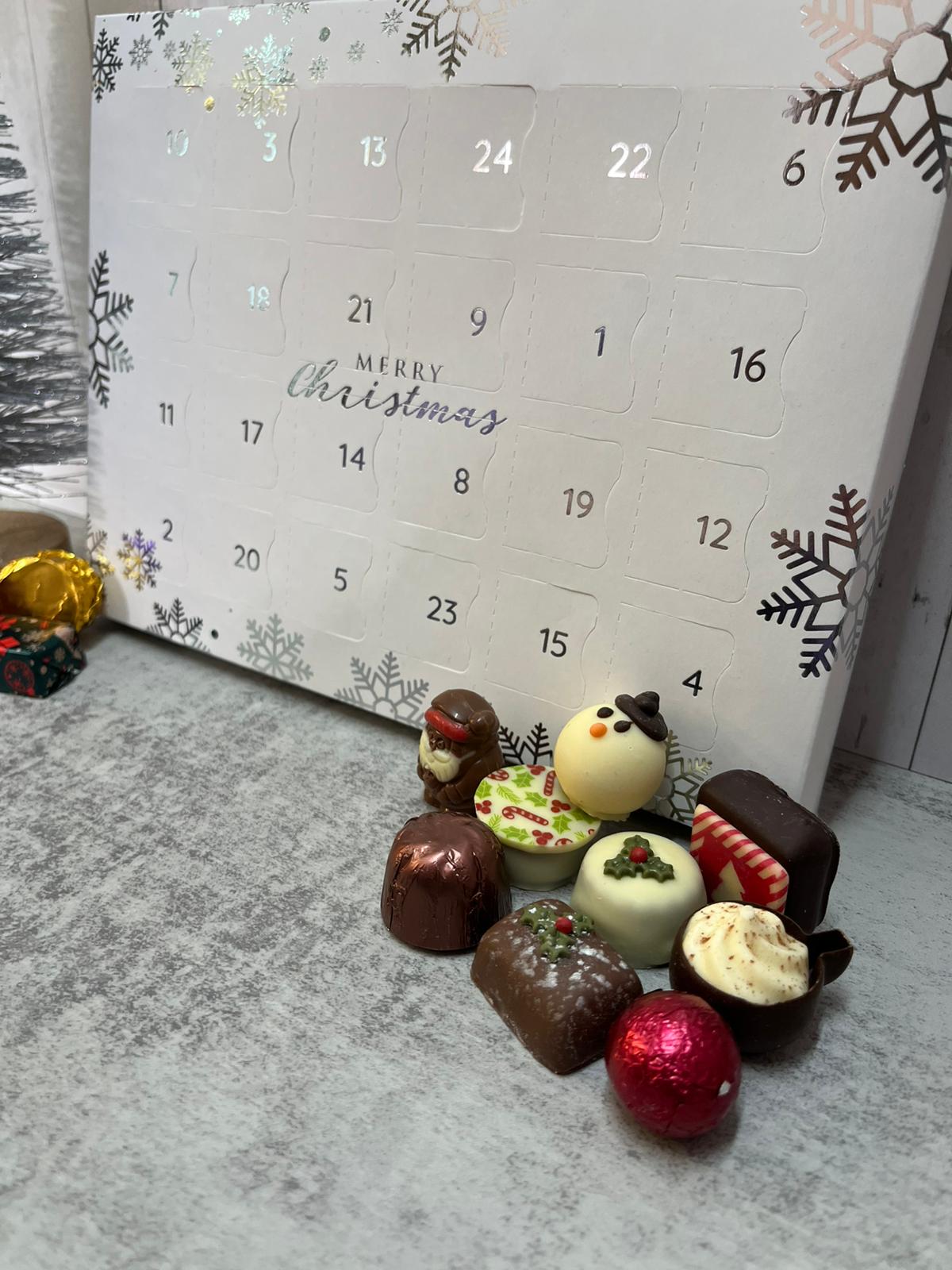 Chocolate Truffle Advent Calendar, 400g