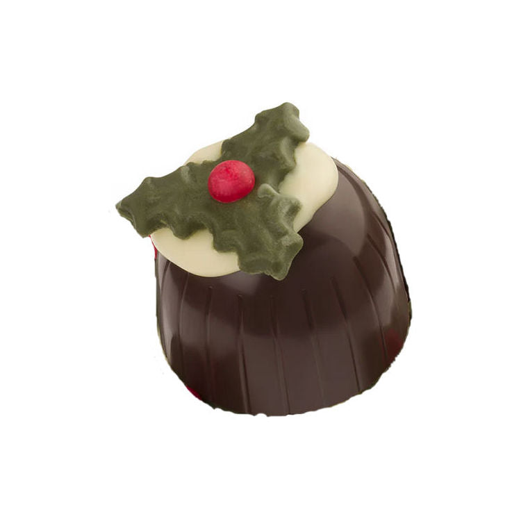 Christmas pudding rum truffles