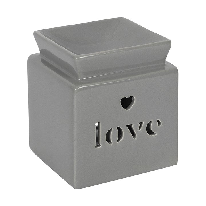 GREY LOVE CUT OUT OIL BURNER