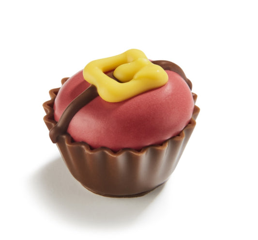 Santa Tummy Chocolate Ganache with Raspberry Flavour