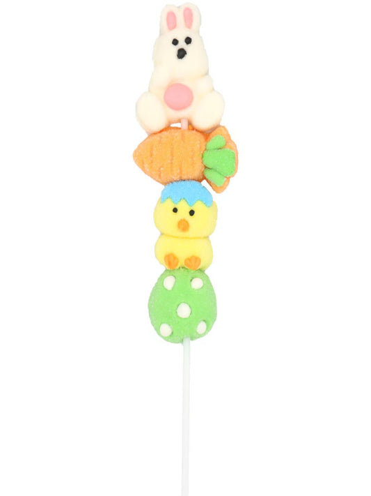 Fruit flavour mallow lollipop, 50g