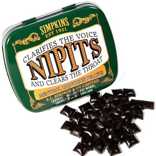 Nipits Menthol Liquorice Pellets