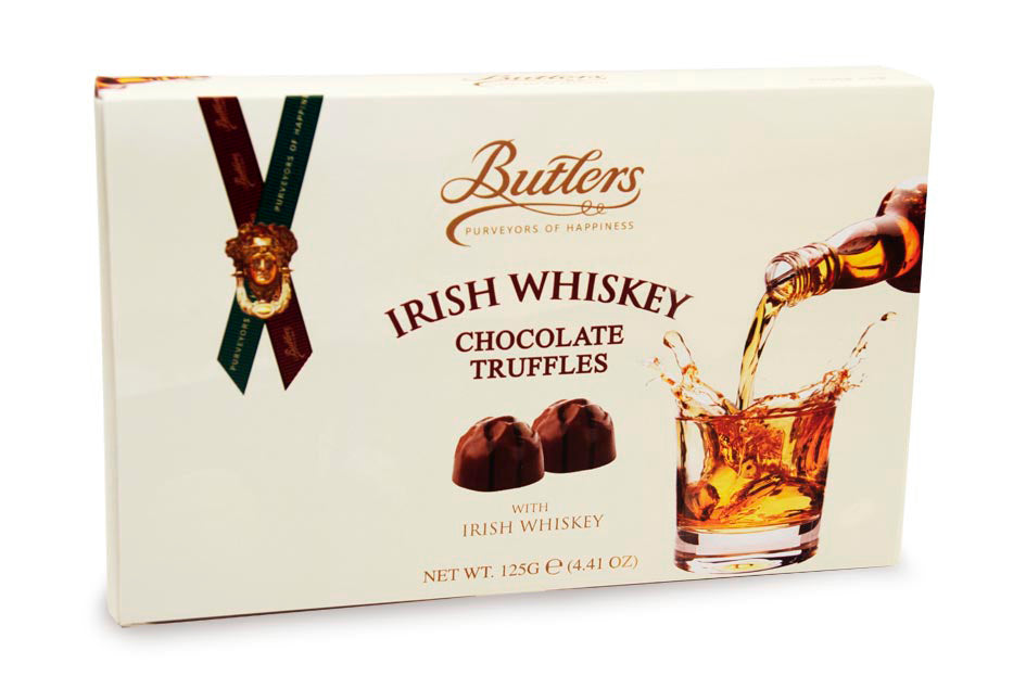 Irish Whiskey Milk and Dark Chocolate Truffles 125g