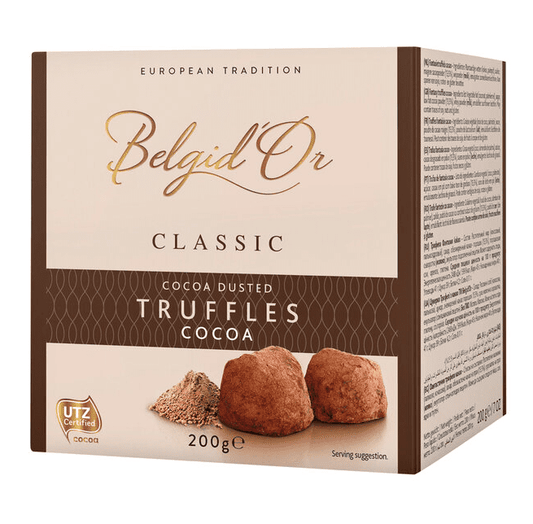 Belgid'Or Belgian Cocoa Dusted Truffles 200g