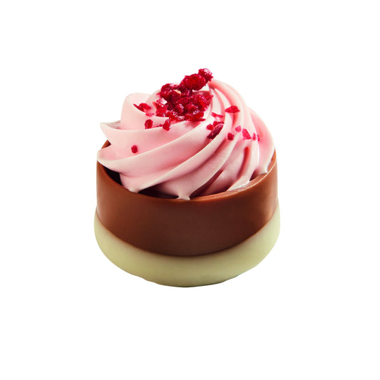 Bach - raspberry ganache cupcake
