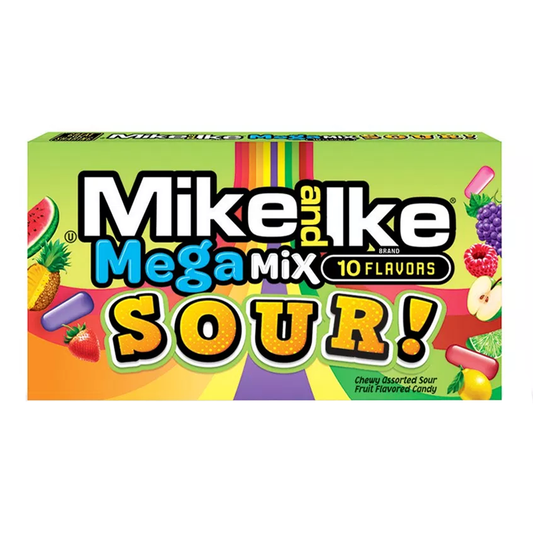 Mike and Ike Sour Mega Mix - Theatre Box