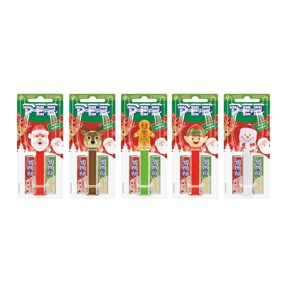 Pez Christmas 1+2 Impulse Packs 17g