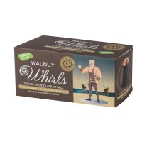 Hadleigh Maid Walnut Whip - Dark Chocolate Ganache Truffle Filling, (2 x 45g)