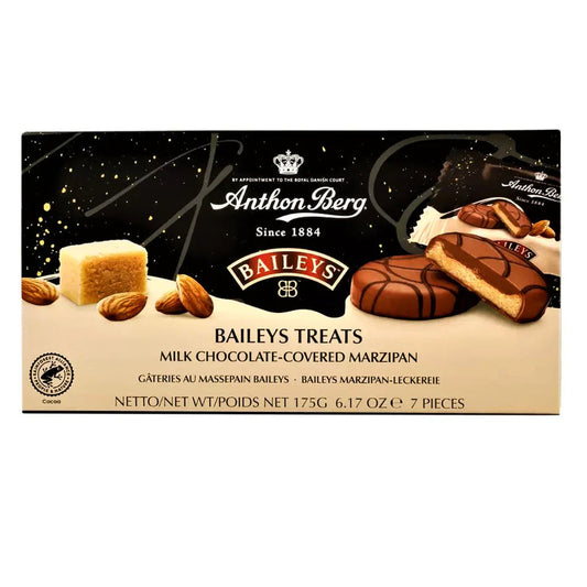 Anthon Berg Baileys Milk Chocolate Covered Marzipan Box 175g