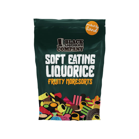 Soft eating fruity liquorice Moresorts in pouch,165g