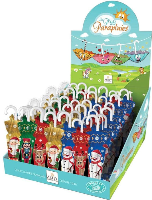 Abtey Milk Chocolate Christmas Umbrella 12g