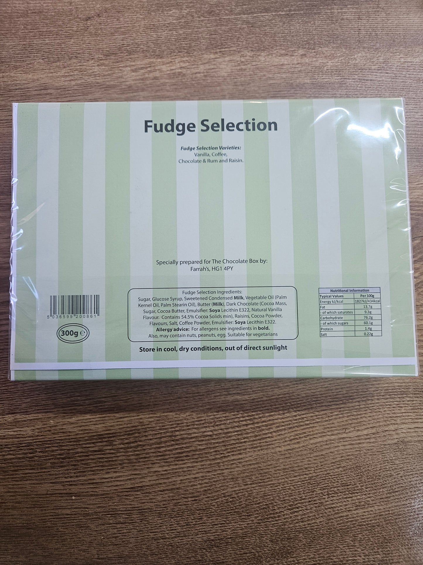 Holmfirth Fudge Selection, 300g