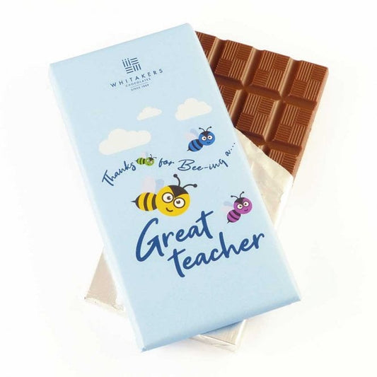 'Great Teacher' Milk Chocolate Bar